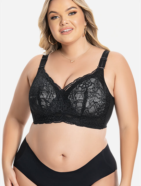 Soutien-gorge minimiseur sans armatures Magic Bra de Stella Leah Noir